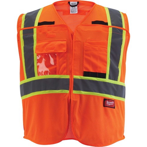 Flagman Safety Vest, High Visibility Orange, Medium/Small Air Extreme Inc.