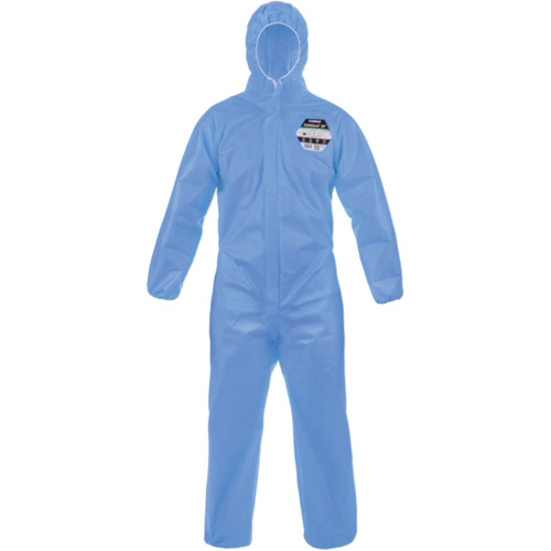 Safegard GP Coveralls, Medium, Blue, SMMS Air Extreme Inc.