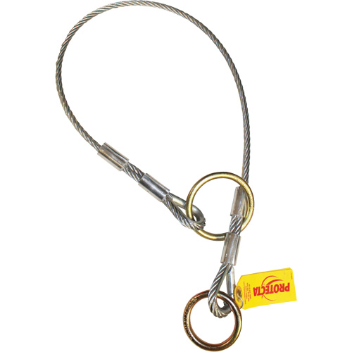 Adaptateur pour c&acirc;ble &agrave; deux anneaux, Fixation universelle, Usage Temporaire Air Extreme Inc.