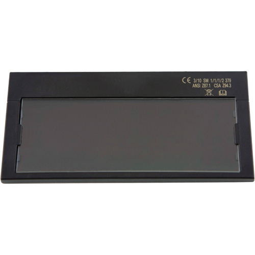 Filtre autoassombrissant de rechange Solera II, 4-1/4" la x 2" ha Champ de vision, Pour utilisation avec HSL-1, HSL-2 et Huntsman Air Extreme Inc.