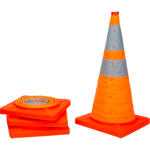 Collapsible Traffic Cone, 28" H, Orange Air Extreme Inc.