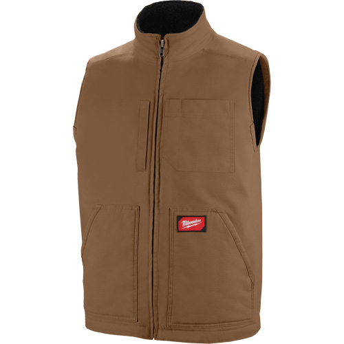 Veste doubl&eacute;e en sherpa ultra-r&eacute;sistante, Hommes, Petit, Brun Air Extreme Inc.