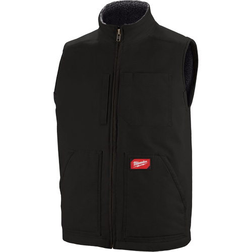 Veste doubl&eacute;e en sherpa ultra-r&eacute;sistante, Hommes, Petit, Noir Air Extreme Inc.
