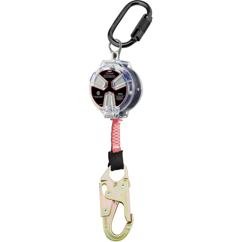 Dynamic Small Snap Hook Self-Retracting Lifeline, 6', Polyester, Swivel Air Extreme Inc.