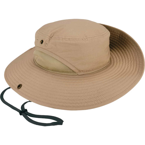 Chapeau l&eacute;ger de forestier Chill-Its 8936 avec panneau en maille, Khaki Air Extreme Inc.