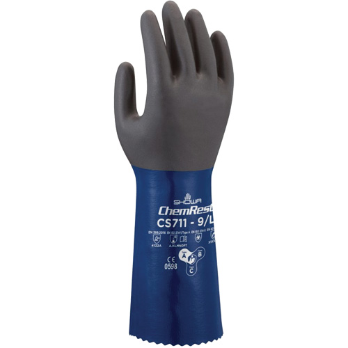 CS710 Chemical-Resistant Gloves, Size 7, 14" L, Polyester Air Extreme Inc.