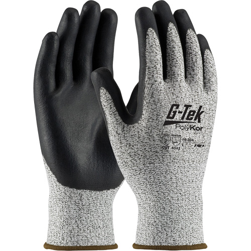 Gants r&eacute;sistants &agrave; la coupe G-Tek, Taille T-petit, Calibre 13, Rev&ecirc;tement Nitrile, Enveloppe en PolyKor, ASTM ANSI niveau A2/EN 388 niveau 3/EN 388 niveau B Air Extreme Inc.