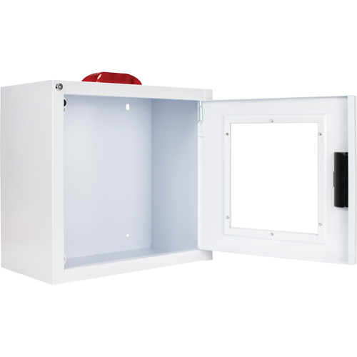 Grande armoire standard pour DEA avec alarme & stroboscope, Zoll AED Plus/Zoll AED 3/Cardio-Science/Physio-Control Pour, Non m&eacute;dical Air Extreme Inc.