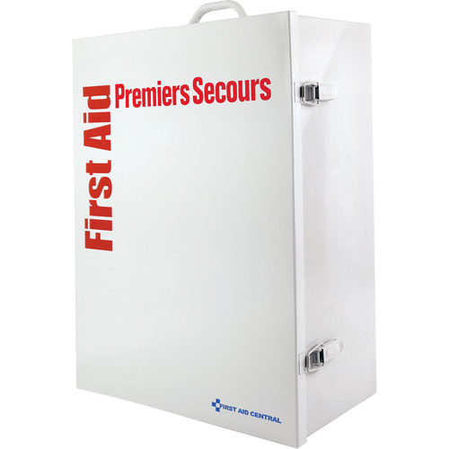 Armoire pour premiers soins SmartCompliance, R&eacute;pond &agrave; la norme CSA Z1220-17 type 3 environnements &agrave; haut risque, Moyen (26-50 travailleurs) Air Extreme Inc.