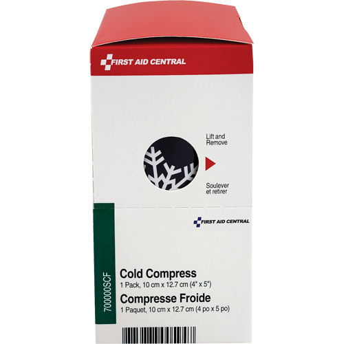 Recharge de compresses instantan&eacute;es SmartCompliance, Froid, Utilisation unique, 4" x 5" Air Extreme Inc.