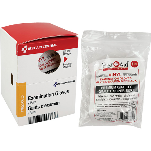 SmartCompliance&reg; Refill Examination Gloves, Vinyl, Powder-Free, Clear, Class 2 Air Extreme Inc.