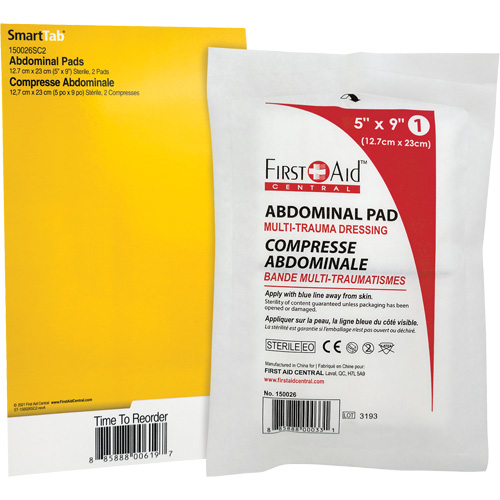 Recharge tampons pour trauma abdominal SmartCompliance Air Extreme Inc.