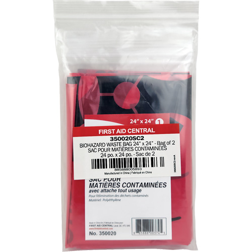 SmartCompliance&reg; Refill Waste Bags, Bio-Hazard, 24" L x 24" W Air Extreme Inc.