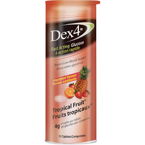 Comprim&eacute;s de glucose Dex4 Dynamic Air Extreme Inc.