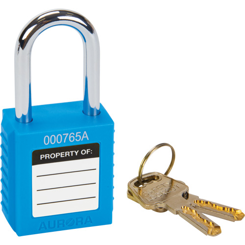 Lock for Lockouts, Safety Padlock, Keyed Different, Thermoplastic, 1-1/2" Width Air Extreme Inc.