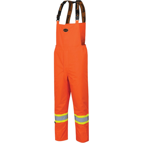 5053 The Rock 300D Insulated Bib Pants, Polyester, Small, High Visibility Orange Air Extreme Inc.