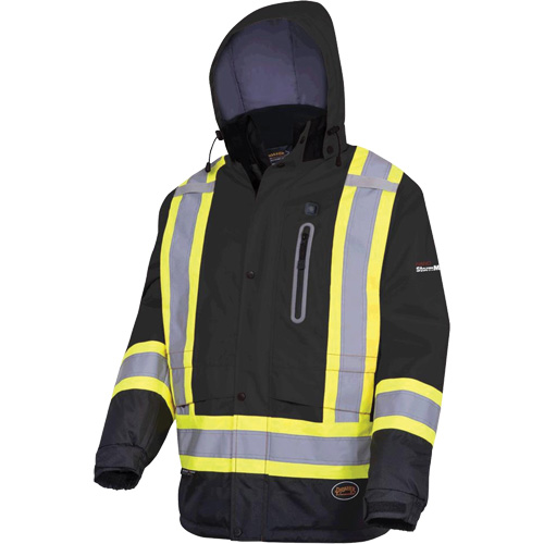 5409 Waterproof Heated Insulated Jacket, Men's, Small, Black Air Extreme Inc.