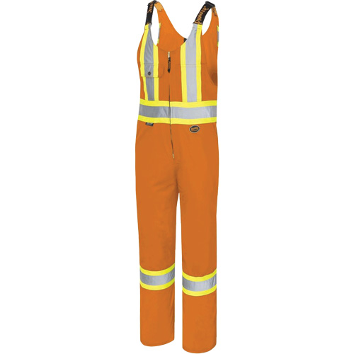 6617T Overalls, Polyester, 40, High Visibility Orange Air Extreme Inc.