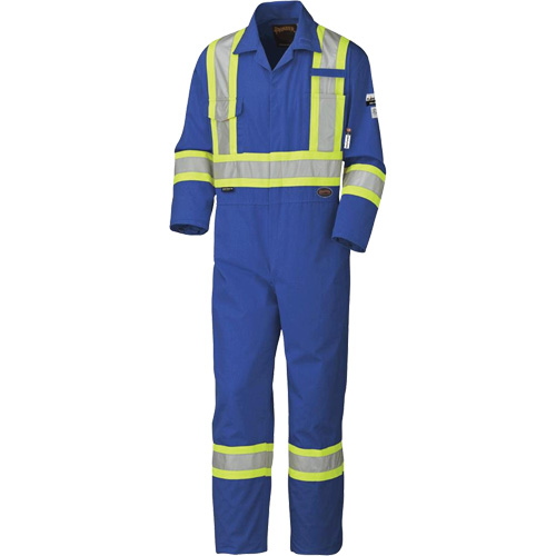 5558AT High-Visibility Flame-Resistant Coveralls, Size 40, Royal Blue, 9.5 cal/cm² Air Extreme Inc.