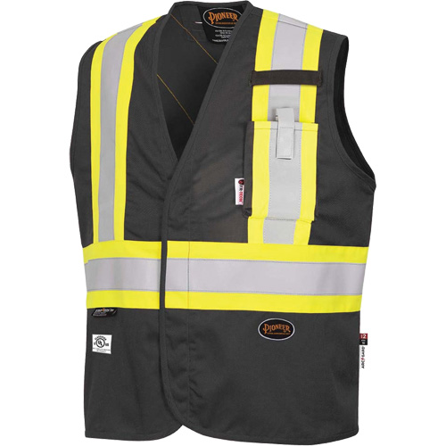 7729 Veste r&eacute;sistante aux arcs &eacute;lectriques FR-Tech, Petit, Noir, 10 cal/cm² Air Extreme Inc.