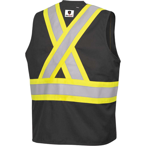 7729 Veste r&eacute;sistante aux arcs &eacute;lectriques FR-Tech, Petit, Noir, 10 cal/cm² Air Extreme Inc.