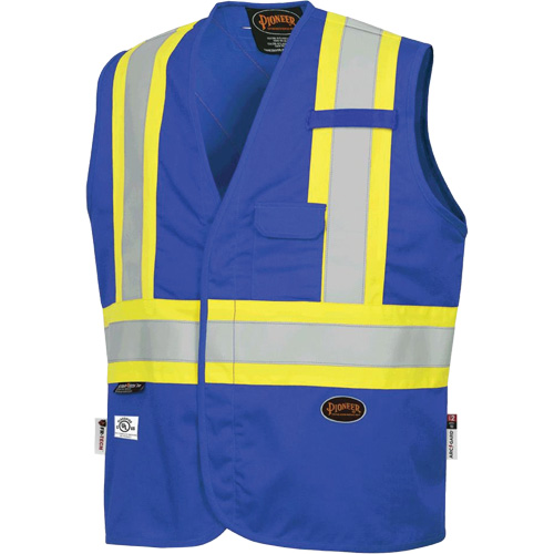 7730 Veste r&eacute;sistante aux arcs &eacute;lectriques FR-Tech, Petit, Bleu royal, 10 cal/cm² Air Extreme Inc.