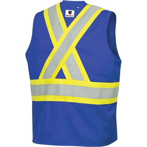 7730 Veste r&eacute;sistante aux arcs &eacute;lectriques FR-Tech, Petit, Bleu royal, 10 cal/cm² Air Extreme Inc.