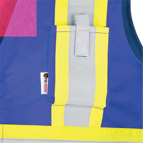 7730 Veste r&eacute;sistante aux arcs &eacute;lectriques FR-Tech, Petit, Bleu royal, 10 cal/cm² Air Extreme Inc.