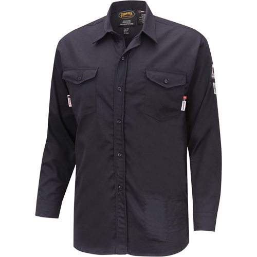 7742 Chemise de s&eacute;curit&eacute; ignifug&eacute;e FR-Tech, Petit, Bleu marin Air Extreme Inc.