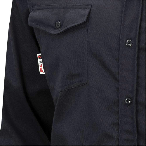 7742 Chemise de s&eacute;curit&eacute; ignifug&eacute;e FR-Tech, Petit, Bleu marin Air Extreme Inc.