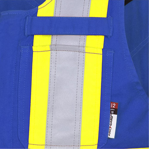 7714 FR-Tech&reg; Flame-Resistant Overalls, Small, Royal Blue Air Extreme Inc.