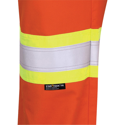 7763 FR-Tech&reg; 88/12 Arc Rated High-Visibility Safety Pants, 30, x 30, High Visibility Orange, 9.7 cal/cm² Air Extreme Inc.