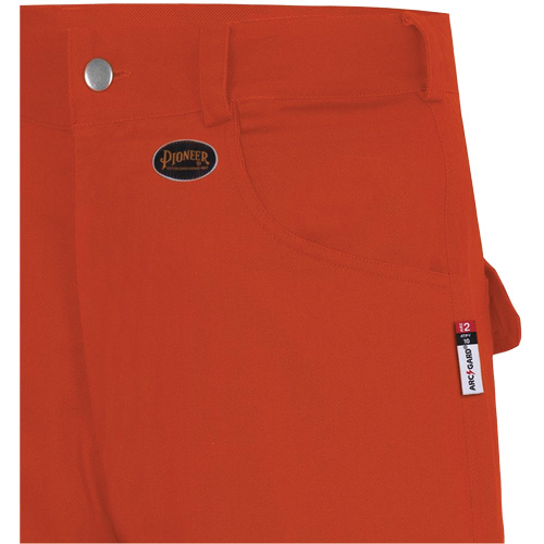 7765 Pantalon cargo de s&eacute;curit&eacute; haute visibilit&eacute; r&eacute;sistant aux arcs &eacute;lectriques FR-Tech 88/12, 30, x 32, Orange haute visibilit&eacute;, 10 cal/cm² Air Extreme Inc.