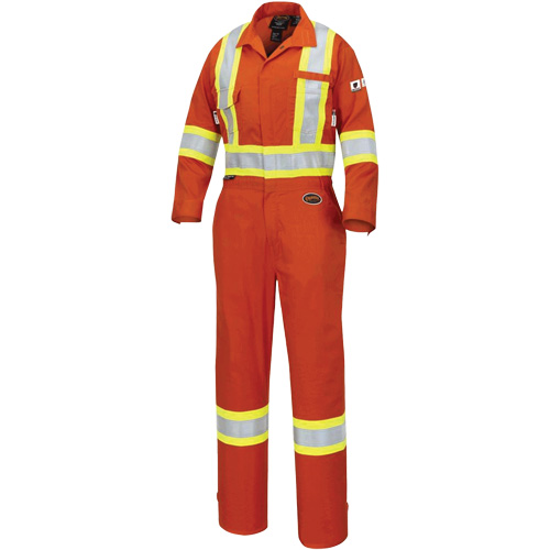 7702W FR-Tech&reg; Women's FR/Arc-Rated Coveralls, Size X-Small, High Visibility Orange, 10 cal/cm² Air Extreme Inc.