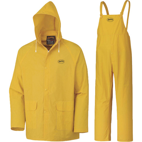 577 3-Piece Rain Suit, Polyester/PVC, 6X-Large, Yellow Air Extreme Inc.