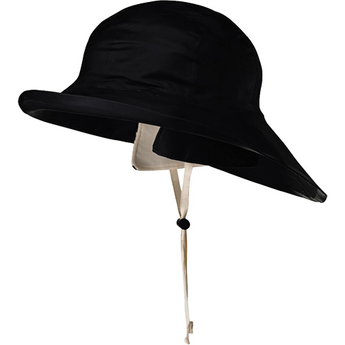D5050 Black Dry King&reg; Offshore Traditional Sou'wester Hat, Small, Black, Rubber Air Extreme Inc.