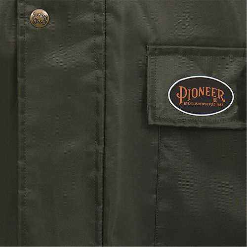D8120J Nailhead Ripstop Tree Planter Hooded Jacket, Polyester/PVC, X-Small, Green Air Extreme Inc.