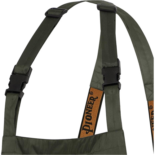 D8120P Nailhead Ripstop Tree Planter Bib Pants, X-Small, Polyester/PVC, Green Air Extreme Inc.