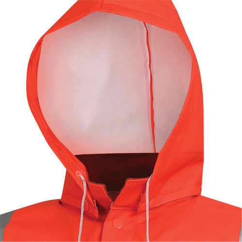 576J High-Visibility FR Rain Jacket, Small, High Visibility Orange Air Extreme Inc.