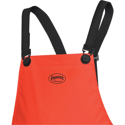 576P FR Safety Bib Pants, Small, High Visibility Orange Air Extreme Inc.