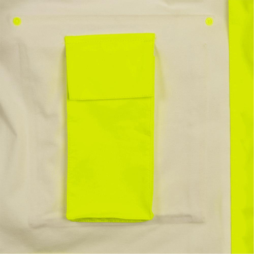 5881 Manteau de pluie ignifuge et protection contre les &eacute;clats d'arc &eacute;lectrique, T-petit, Jaune haute visibilit&eacute;, 10 cal/cm² Air Extreme Inc.