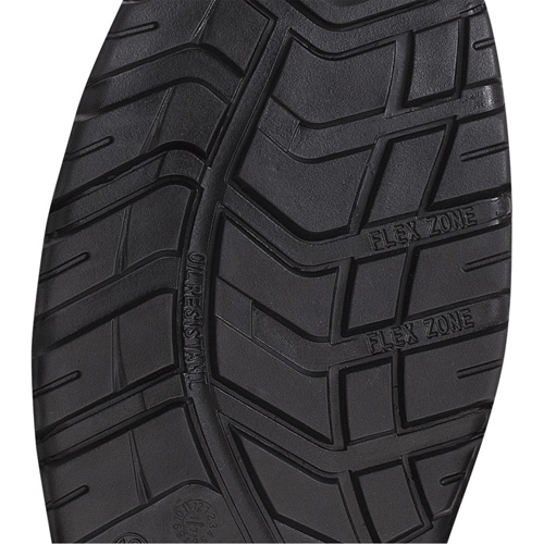 1028 Bottes de travail 8" marron, Cuir, Embout Acier, Taille 10 Air Extreme Inc.