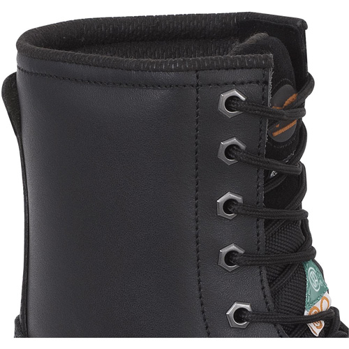 1027 Bottes de travail 8" noires, Cuir, Embout Acier, Taille 10 Air Extreme Inc.