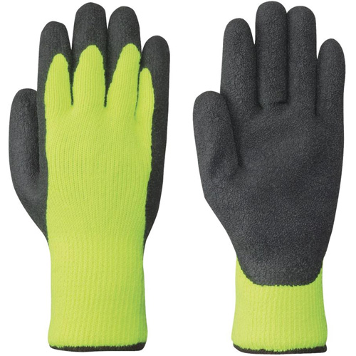 5322 Gants tricot&eacute;s sans couture haute visibilit&eacute;, Moyen, R&ecirc;vetement Lat Air Extreme Inc.