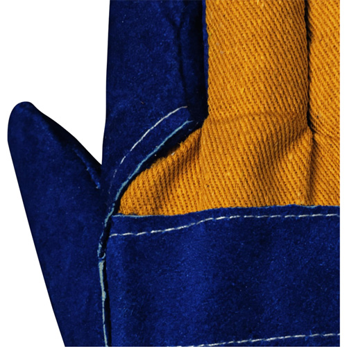 630 Blue Insulated Fitter's Gloves, One Size, Split Cowhide Palm, Boa Inner Lining Air Extreme Inc.