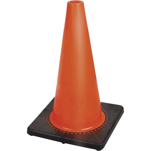 181P Premium Flexible Safety Cone, 18", Orange Air Extreme Inc.