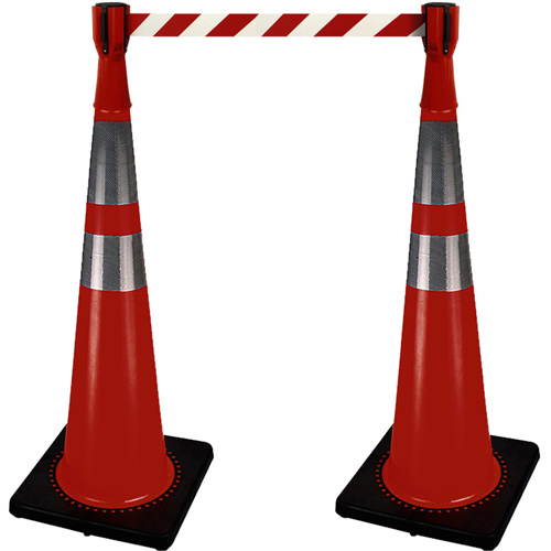 2308 Traffic Cone Topper with 10' Barricade Tape Air Extreme Inc.