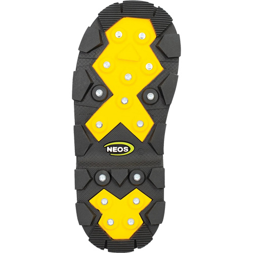 Couvre-chaussure &agrave; crampons avec talonni&egrave;re Voyager Glacier Trek, Nylon/Polyur&eacute;thane, Boucle, Convient &agrave; Hommes 5 - 6,5/Femmes 6 - 8 Air Extreme Inc.
