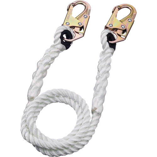 LAN-1222-6 Longe de retenue en corde, 1 branches, 6', Classe CSA A Air Extreme Inc.