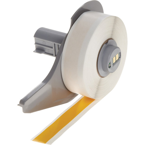 Ruban adh&eacute;sif permanent toutes saisons pour &eacute;tiquettes, Vinyle, Jaune, Largeur de 0,5" Air Extreme Inc.